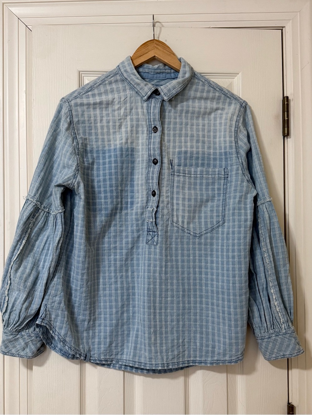 We the Free Glacier Bay Denim Shirt
